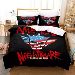 Cody Rhodes-Conjunto de cama American Nightmare para adultos e crianças, conjuntos Anime Duvetcover, solteiro, gêmeo, completo, queen, cama king size, quarto novo - comprar online