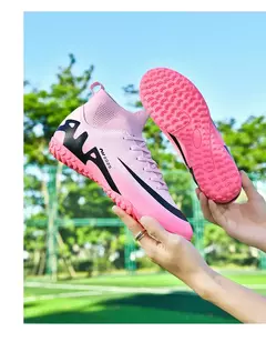 Botas de campo de futebol profissional para homens, grampos antiderrapantes, sapatos de treinamento de grama interna para crianças, sociedade original - comprar online