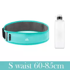 Cinto de corrida com garrafa de água para homens e mulheres, bolsa esportiva para celular, mochila de verão, ginástica fitness, maratona invisível