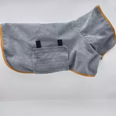 Novo roupão de banho absorvente para animais de estimação, toalha de banho de secagem rápida para cães grandes e pequenos, roupão absorvente limpo, produtos para animais de estimação - comprar online