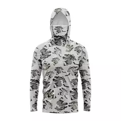 Camisa de pesca manga comprida para homens, proteção UV camiseta, vestuário capuz na internet
