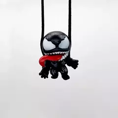 Anime figura decoração do carro disney veneno q versão pingente desktop coleção boneca móvel brinquedos das crianças presente de natal - comprar online