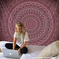 Mandala Tapeçaria para Decoração de Casa, Beach Yoga Mat, Colcha de Mesa, Pendurado, Boêmia, Indiano, Hippie, Quente, Novo, 210x148cm - Wolf Magazine