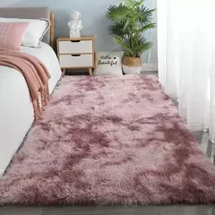 Tapete macio cinza luxuoso para sala de estar, Tapete de veludo macio, Tapete antiderrapante, Decoração de casa, Cobertor para crianças na internet