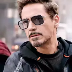 Homem de ferro-Tony Stark óculos fotocromático para homens e mulheres, óculos de sol polarizados de luxo, moda férias de verão, tons quadrados - Wolf Magazine