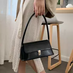 Imagem do Bolsas Crossbody monocromáticas para mulheres, bolsa de ombro, bolsas axilas, bolsa feminina, marca de luxo, design de moda, 2023