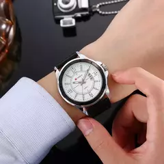 Curren-Relógio Quartz Masculino, Relógios de Fábrica, Moda de Luxo, Relógio de pulso casual, Data Watch