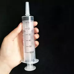 Seringa de Alimentação sem Agulha, Enchimento de Cola, Enema, Nutriente Estéril, Rega para Hidroponia Industrial, 60ml, 100ml - Wolf Magazine
