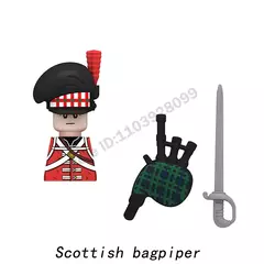 Mini guerras napoleônicas, blocos de construção, francês, britânico, espanha, soldado, arma de cavaleiro, tijolo militar medieval