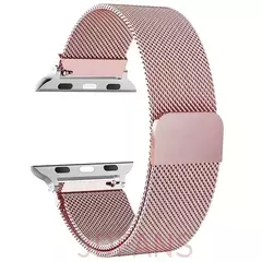 Imagem do Pulseira Milanese para Apple Watch, Banda Respirável de Metal para iWatch, Homens e Mulheres, 9, 8, 7, 41mm, 45mm, Ultra 2, 49mm, 6543SE, 44mm, 40 milímetros, 42 milímetros