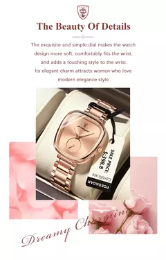 POEDAGAR-Relógio de quartzo feminino impermeável em aço inoxidável, relógio feminino elegante, relógios de luxo para senhoras, alta qualidade - loja online
