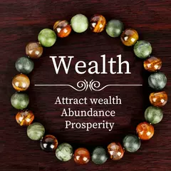 Pedra natural pulseira de contas simbólicas mulheres homens alívio da ansiedade proteção dinheiro espiritual interior auto-amor jóias - comprar online