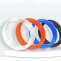 Tubo pneumático de poliuretano pu, 10m/20m/50m/100m, encaixe de linha de mangueira de compressor de ar ou transferência de fluido 4mm 6mm 8mm 10mm - loja online