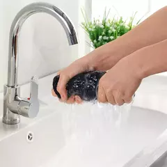 Homaxy-Super Absorvente Algodão Toalhas De Cozinha, Toalha De Microfibra Macia, Secagem Rápida, Lavar Pano De Limpeza, Doméstico, 4Pcs - comprar online