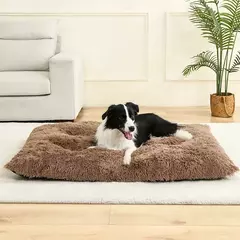 Camas macias para cães, casa de pelúcia longa e macia, melhor cama para cães, cesta, produtos para animais de estimação, almofada, cama para gatos, animais, sofá de dormir - comprar online