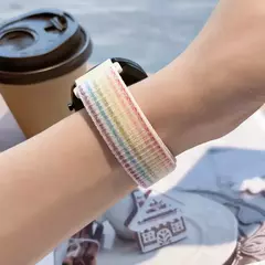 Imagem do Correia de nylon para Samsung Galaxy Watch 6, 5, 4, 3, 40mm, 44mm, 5 Pro, Huawei Watch GT3-2, Amazfit GTS, GTR Correa, 20mm, 22mm