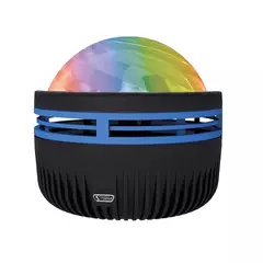 LED Starry Galaxy Luz Projetor, RGB Inteligente Controle Remoto, Estrela Aurora Lâmpada, USB Alimentado, Auto Rotação, Decoração Quarto Home, KTV