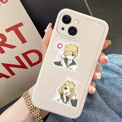 94 pçs/set anime hatsune miku kagamine rin len kawaii figura adesivo à prova dwaterproof água modelo brinquedos diy mão conta adesivos presentes na internet