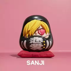 6cm q-versão uma peça anime figura nika luffy zoro sanji nami cos super dharma estatueta estátua de pvc modelo brinquedos ornamentos de carro - Wolf Magazine