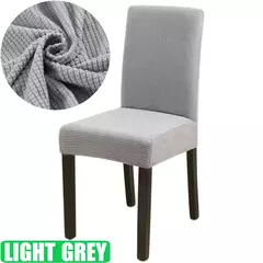 Elastic sala de jantar cadeira cobrir, Slipcover Jacquard grosso, estiramento, cozinha, hotel, banquete de casamento - loja online