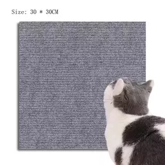 Imagem do Parede Anti Cat Scratch Board, patas de proteção para sofá, tapete auto-adesivo trimmable, DIY Cats Scratch Board