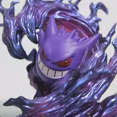 Pokemon gengar anime figura sol snorlax fantasma garra estatueta de ação 18cm estátua pvc modelo mesa decoração coleção brinquedo presente do miúdo na internet