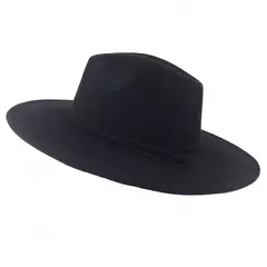 Chapéu Fedora de camurça para homens e mulheres, chapéu de feltro, Fedora clássico, chapéu de igreja, jazz, outono, inverno, 9,5 cm - comprar online