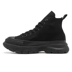 Converse-sapatos de skate masculino e feminino, all star 100trek, preto puro