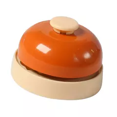 Imagem do Brinquedos para animais de estimação sino para cães gato treinamento brinquedo interativo metal treinamento do cão chamado jantar sino para brinquedos para animais de estimação