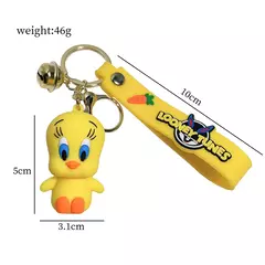 Disney-Bugs Bunny Boneca Figura para Crianças, Acessórios Pingente, Ornamentos, TweetyBird, Diabo, Tasmânia, Presente