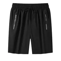 Calça de moletom solta masculina, calção casual de corrida, calça de ginástica fitness, elástico na cintura plus size, 1XL-7XL, embalagem de 1, 2, 3, 110-175kg - comprar online