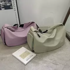 Sacos esportivos de grande capacidade para homens e mulheres, Sacos de ginástica portáteis, Separação seca e úmida, Alça ajustável, Mochila Fitness - Wolf Magazine
