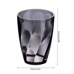 Óculos de plástico inquebráveis, copos de água, reutilizáveis, suco de frutas cerveja Champagne Cup for Bar, inquebrável, 390ml - Wolf Magazine