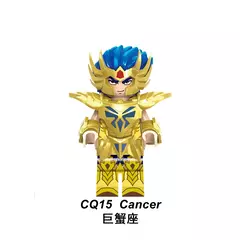6/12 pçs/set anime saint seiya blocos de construção athena shiryu ikki guerreiro dourado figuras tijolos brinquedos dos desenhos animados para crianças presentes - comprar online