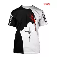 Homens e Mulheres 3D Cavaleiro T-Shirt, Cruz de Deus Moda, Templários, Deus é sobre Jesus, Amando cada cristão - Wolf Magazine