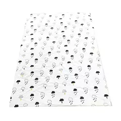Cama cabida bebê folhas, 140x70cm, versão personalizada na internet