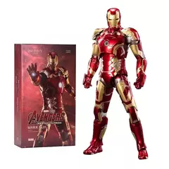 ZD Brinquedos Homem de Ferro Série Filme Action Figure, Movable Joint, Mark Dolls, MK1, MK2, MK3, MK4, MK5, MK6, MK7, MK42, MK43, MK50, 7 em - loja online
