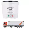Mini Fogão De Arroz Elétrico MultiCooker Portátil Fogões De Arroz Doméstico 12V 24V 220V Panelas De Máquina De Cozinhar Panelas Para O Caminhão Do Carro Casa