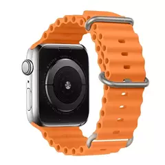 Pulseira esportiva de silicone para Apple Watch, pulseira para iWatch Series 9, 7, 8, 4, 5, 6, SE 2, 49mm, 45mm, 44mm, 42mm, 38 milímetros, 40 milímetros, 41 milímetros, ultra - comprar online