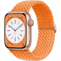 Bracelete Solo Trançado para Apple Watch, Band para iWatch Series 8, 9, 3, SE, 5, 6, 7, Ultra 2, Correia, 44mm, 40mm, 45mm, 49 milímetros, 41 milímetros, 45 milímetros - Wolf Magazine