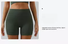Malha roscada Yoga Set para Mulheres, U-Shaped, Sem Costura, Esportes, Fitness, Yoga Suit, Workout roupas na internet