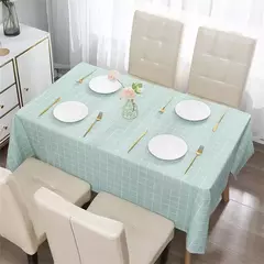 Toalha de mesa impressa em estilo nórdico, capa de pano impermeável, à prova de óleo, decoração doméstica, retângulo, mesa de jantar, guia, a9e6 na internet