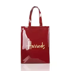 Imagem do Bolsa de geléia reutilizável para mulheres sacola ecológica flor sacola de compras, bolsa de compras de pvc impermeável estilo moda, nova