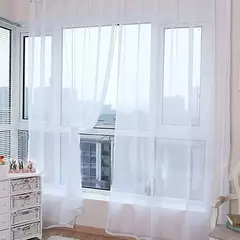 Romântico Quarto Gaze Cortina, Sala, Home Decor, Janela Sheer, Voile Cortinas, Janelas Tulle, Cortinas de porta na internet