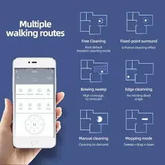 Aspirador Robô Inteligente Sem Fio, Multifuncional, Super Silencioso, Esfregando a Vácuo, Umidificador, Uso Doméstico, Novo na internet