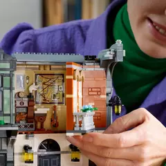 LEGO ® Ícones Sherlock Holmes: Book Nook (10351) Kit de decoração de estante brinquedo, meninos e meninas, 18 anos e mais 1359 peças - loja online