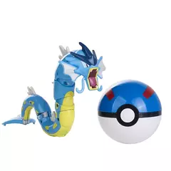 Sobre pokemon anime figura charizard pikachu gyados bolso monstro figura pokeball ação deformação brinquedo modelo crianças presente