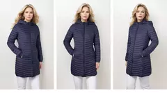 SANTELON-Casaco Longo Embalável Puffer Feminino, Capuz Destacável, Peso Leve, Quente, Solto, Outwear Sólido, Tamanho Asiático - Wolf Magazine