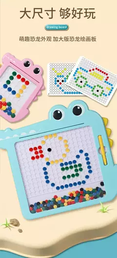 Prancheta Magnética Infantil, Crocodilo, Dinossauro, Escrita, Criativos, Livretos, Padrão, Educacional, Montessori, Presente de Brinquedo - comprar online