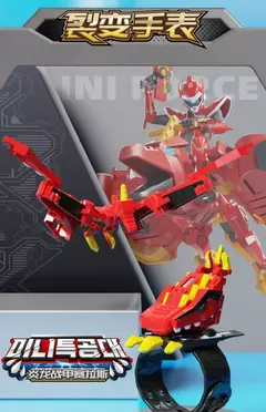 Miniforce x relógio brinquedo super dinossauro potência mecha deformação robô brinquedo favorito presente das crianças mini serviço secreto móvel deco - loja online